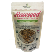 Rawseed Organic Gold Flax Seeds 12 oz 4 pack